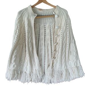 Vintage Handmade Cape Sweater